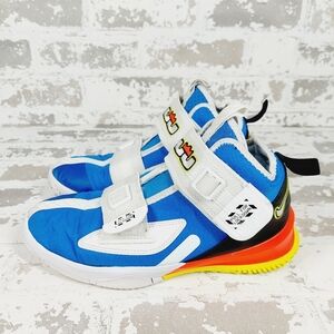 Nike LeBron Soldier XIII SFG Blue-White Basketball Athletic Casual Sneakers K896